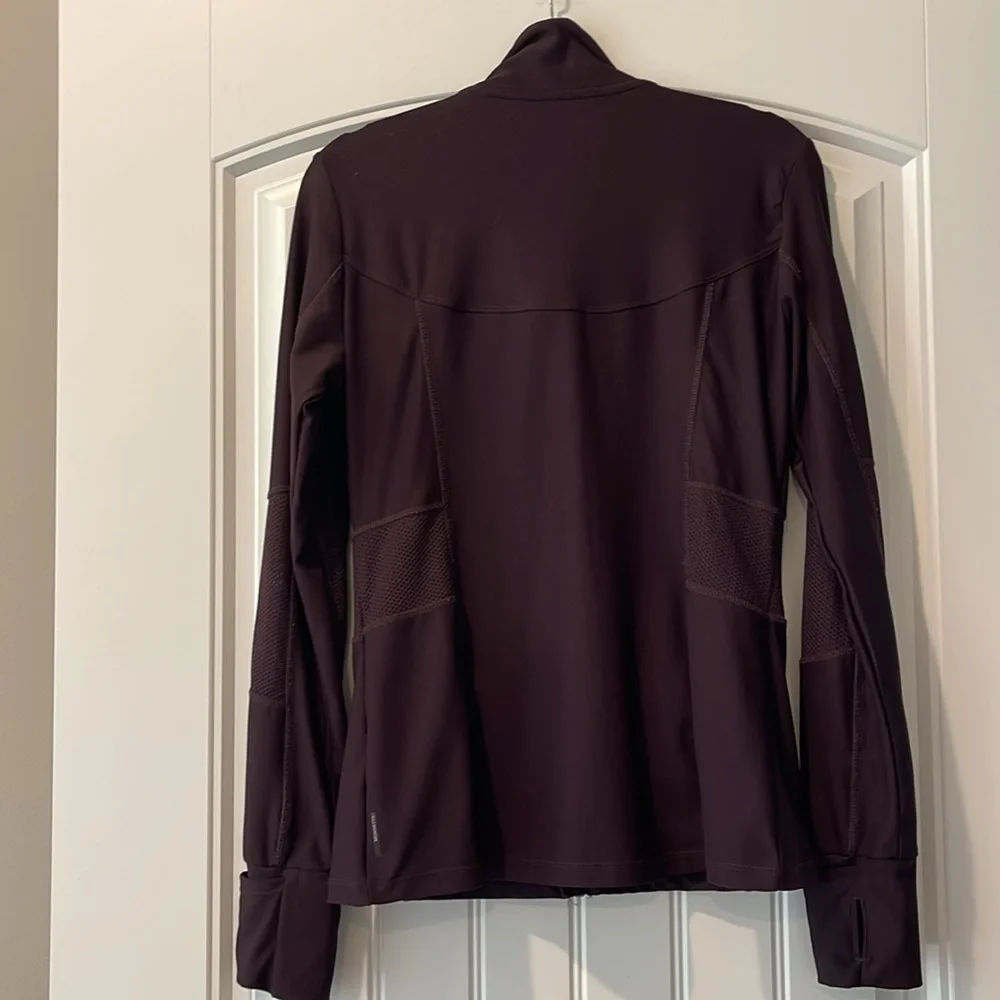Mondetta Women's Plum Zip Up‎ Athletic Jacket Medium